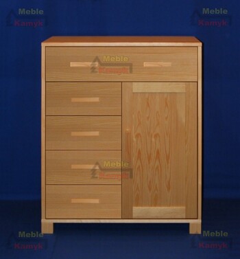 komoda sosnowa sylwia b-5/9